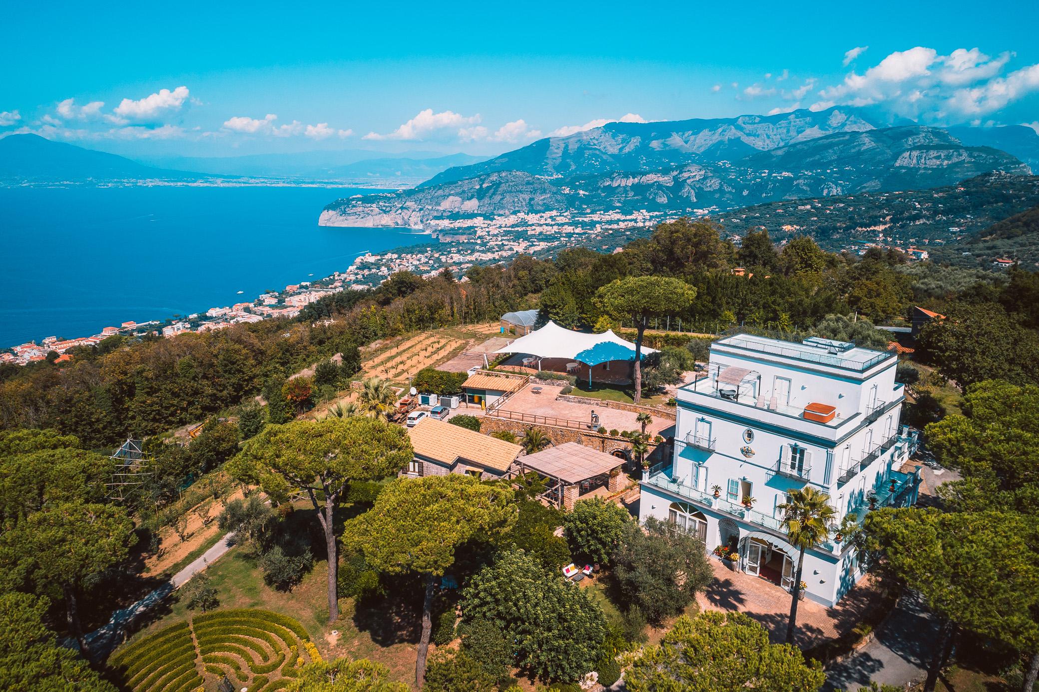 Hotel Oasi Olimpia Relais SantʼAgata sui Due Golfi Exteriér fotografie